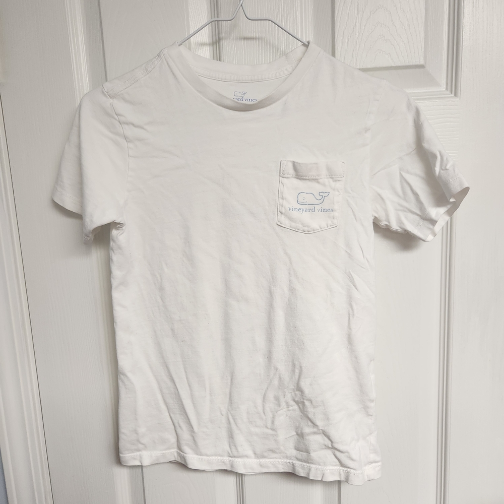 Vineyard Vines Classic White Tee with Logo